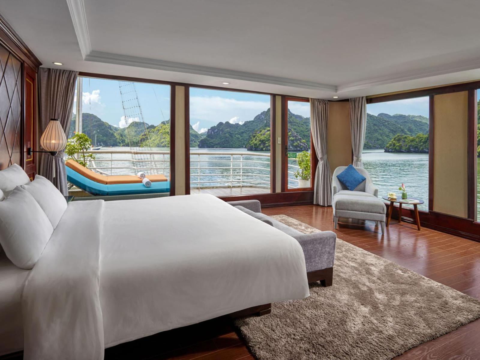Halong Luxury Cruise Hotel Ha Long Exterior foto